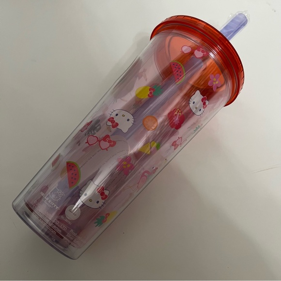 Hello Kitty Reusable Tumbler Perfect for Bubble Tea - Picture 5 of 9